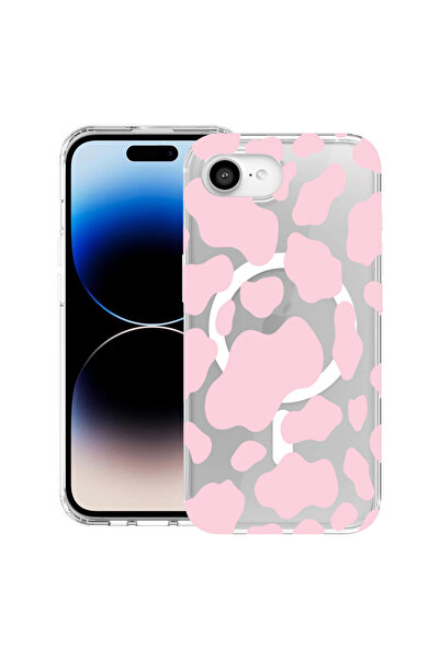 bestcase Carcasă antișoc MagSafe TPU pentru Apple iPhone 16e, roz vacă, 19883...
