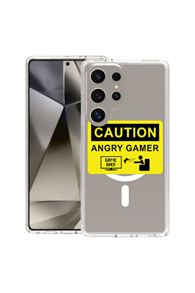 bestcase Θήκη MagSafe Anti Shock TPU για Samsung Galaxy S25 Ultra, Angry Game...