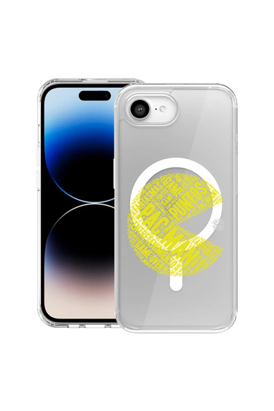 bestcase MagSafe Anti Shock TPU Case For Apple iPhone 16e, Calligraphy PacMan...