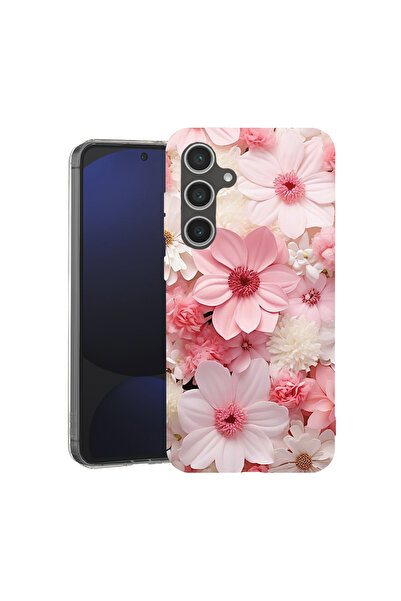 bestcase Carcasă antișoc MagSafe TPU pentru Samsung Galaxy A35, margaretă roz...