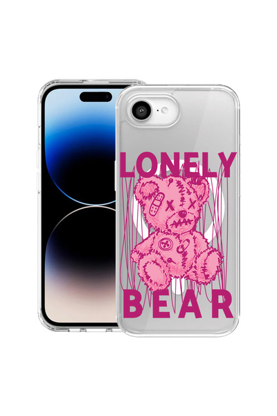 bestcase Carcasă antișoc MagSafe TPU pentru Apple iPhone 16e, Teddy Bear Lone...