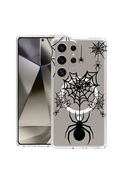 bestcase Carcasă antișoc MagSafe TPU pentru Samsung Galaxy S25 Ultra, Spider Web, 2087012 AS 1036