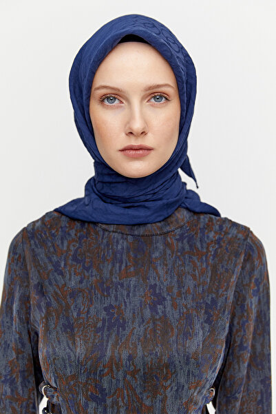 Setrms Yuvarlak Desenli Viskon Eşarp