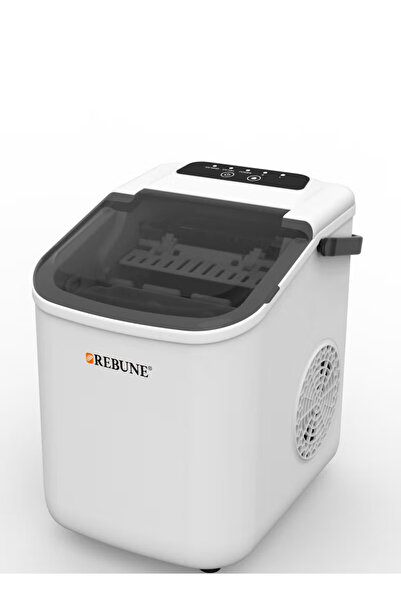 rebune Ice Maker with Various Sizes, 1.1 L 112 W RE-6-044 White