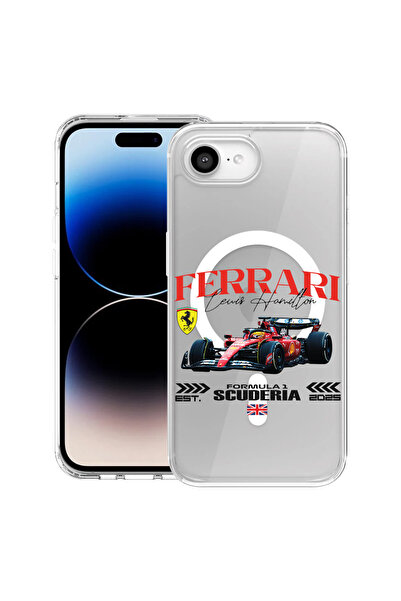 bestcase Carcasă antișoc MagSafe TPU pentru Apple iPhone 16e, Ferrari Scuderi...