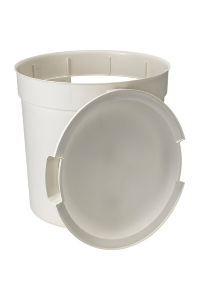 Moderna Rondana Deluxe Cat Litter Box, 49.5x49.5x48.5 cm, White