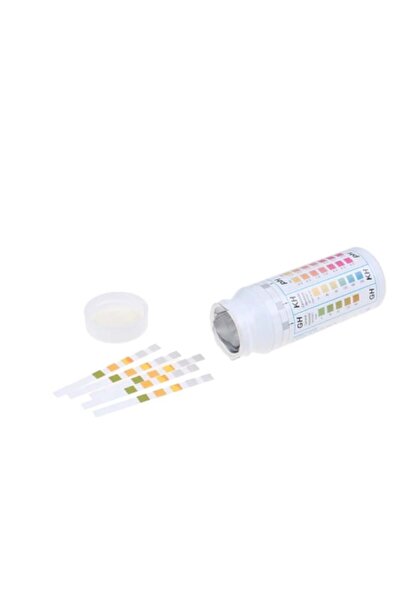 Smartbuy Set 50 de benzi de testare a calității apei, 5 în 1, pentru pH, clor, nitrați, nitriți și duritate totală