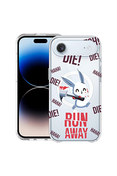 bestcase Carcasă antișoc MagSafe TPU pentru Apple iPhone 17 Air, Fugi!, 20870...