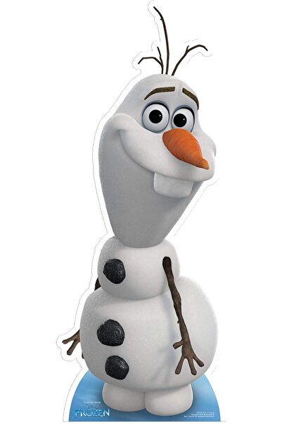 Al Raied Frozen Life Size Cutout of Olaf, size: 89 x 36 cm