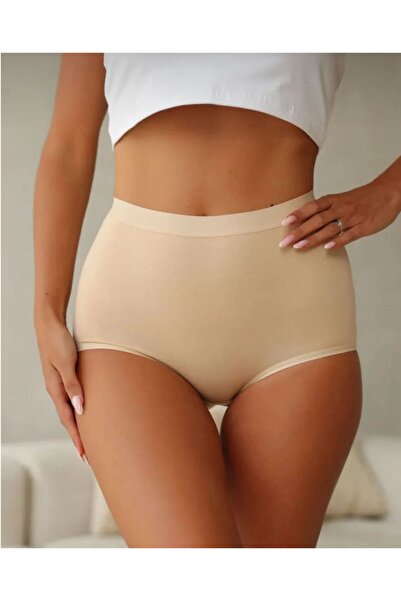 MARİA CALZE 3-Piece Women's High Waist Bato Panties Set with Supporting Effect | Shaping and Comfortable Fabric