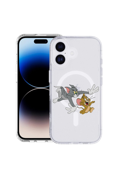 bestcase Θήκη MagSafe Anti Shock TPU για Apple iPhone 17, Tom And Jerry, 2087...