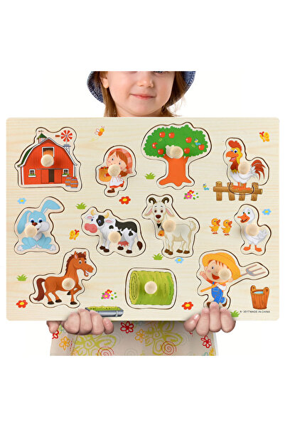 Choice18 ألعاب مونتيسوري A3017 ألغاز خشبية بألواح يدوية، ألعاب تانغرام بانورا...