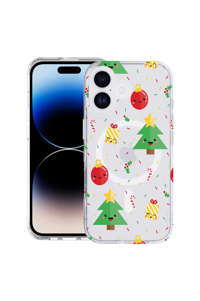 bestcase Carcasă MagSafe antișoc TPU pentru Apple iPhone 17, model Brad de Cr...