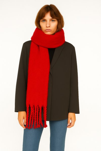 Hat Town Eșarfă unisex de culoare uni