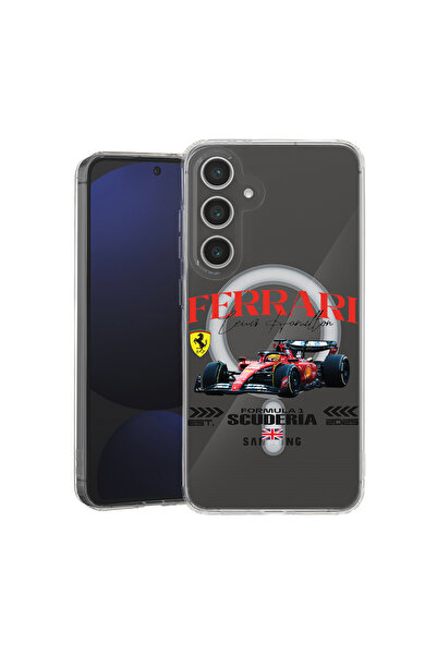 bestcase Carcasă MagSafe Anti-șoc TPU pentru Samsung Galaxy A35, Ferrari Scud...