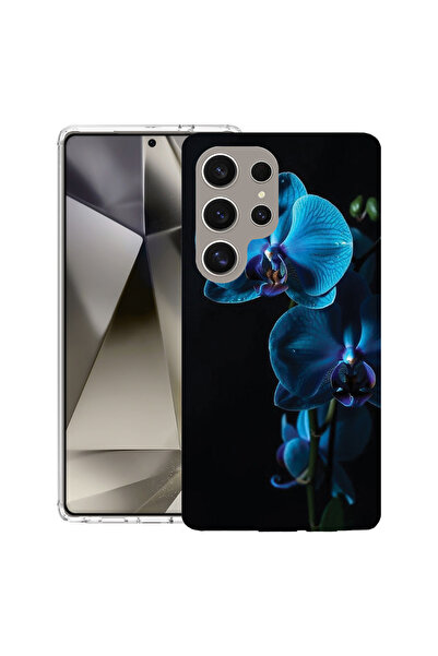 bestcase MagSafe удароустойчив TPU калъф за Samsung Galaxy S25 Ultra, син орх...