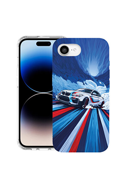 bestcase Carcasă MagSafe antișoc TPU pentru Apple iPhone 16e, BMW 3 E46, 1988...