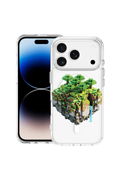 bestcase Θήκη MagSafe Anti Shock TPU για Apple iPhone 17 Pro, Minecraft, 2087...
