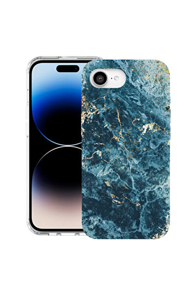 bestcase Θήκη MagSafe Anti Shock TPU για Apple iPhone 16e, Marble - Πράσινη κ...