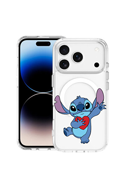 bestcase Θήκη MagSafe Anti Shock TPU για Apple iPhone 17 Pro Max, Love Stitch...