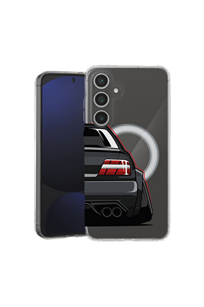 bestcase Carcasă antișoc MagSafe TPU pentru Samsung Galaxy A16, cu lumină spa...