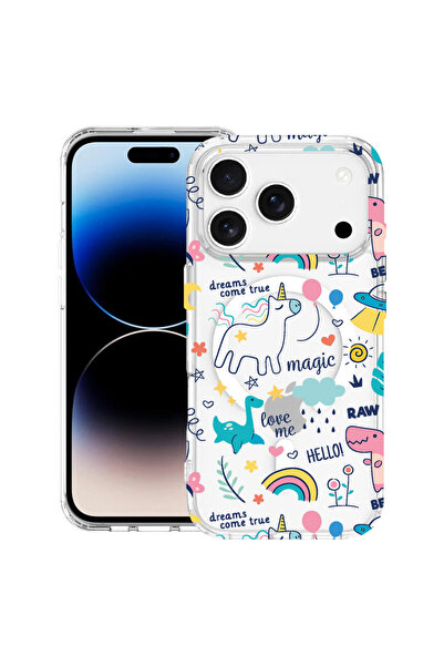 bestcase Carcasă antișoc MagSafe TPU pentru Apple iPhone 17 Pro Max, Unicorn - Dreams Come True, 2087015 AS 759