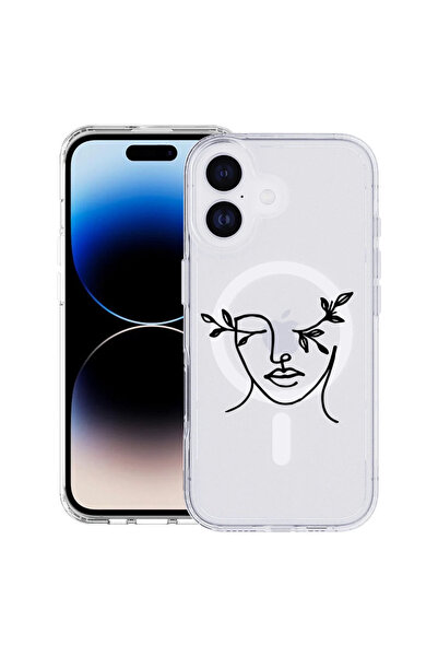 bestcase Θήκη MagSafe Anti Shock TPU για Apple iPhone 17, Γυναικεία Αφηρημένη...