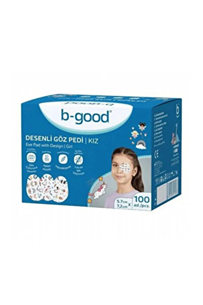B-GOOD Göz Pedi Desenli Kız 5,7 x 7,2 cm - 100'lü