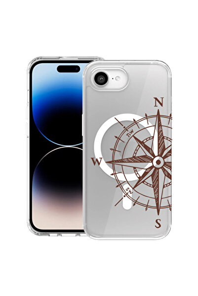 bestcase Carcasă MagSafe antișoc TPU pentru Apple iPhone 16e, Compass, 198833...