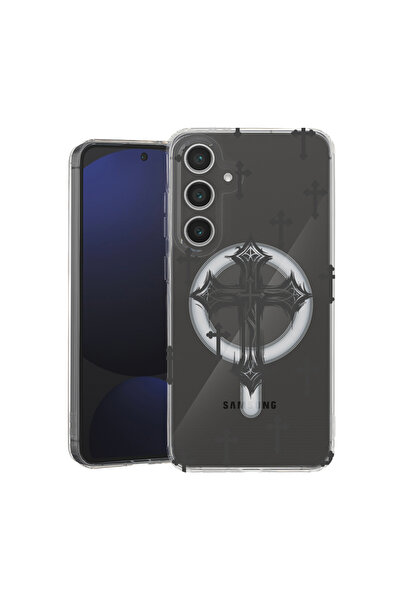 bestcase Carcasă MagSafe Anti-Șoc TPU pentru Samsung Galaxy A36 5G, Cross, 20...