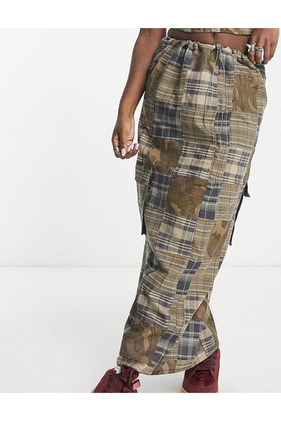 collusion Collusion maxi skirt, mixed colors