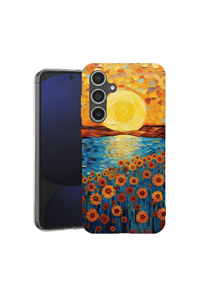 bestcase Carcasă antișoc MagSafe TPU pentru Samsung Galaxy A35, pictură floar...