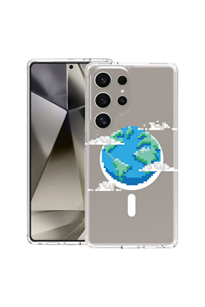 bestcase Θήκη MagSafe Anti Shock TPU για Samsung Galaxy S25 Ultra, Minecraft ...