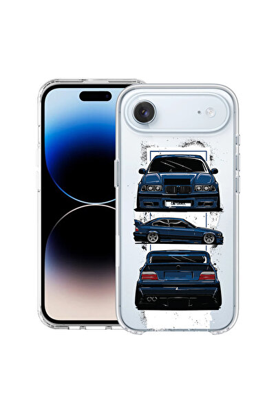 bestcase Carcasă MagSafe Anti-Șoc TPU pentru Apple iPhone 17 Air, BMW E36, 20...