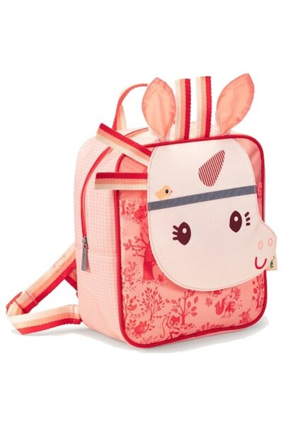 Lilliputiens Rucsac Happy Lena pentru fete, roz, 2 ani