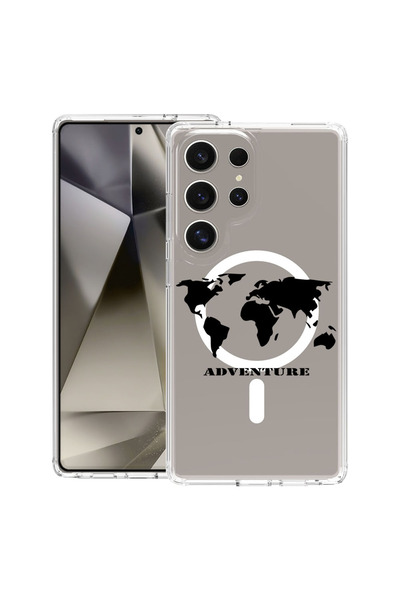 bestcase Carcasă antișoc MagSafe TPU pentru Samsung Galaxy S25 Ultra, Adventu...