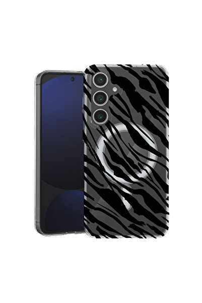 bestcase Carcasă antișoc MagSafe TPU pentru Samsung Galaxy A55, model zebră, 2087010 AS 1059