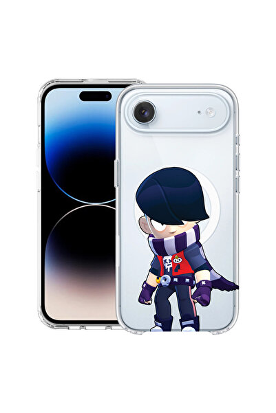 bestcase Carcasă antișoc MagSafe TPU pentru Apple iPhone 17 Air, Brawl Stars ...
