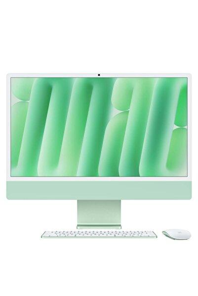Apple iMac 24" M4, 24", Retina 4.5K, 8 CPU cores and 8 GPU cores, 16GB, 256GB SSD, Green
