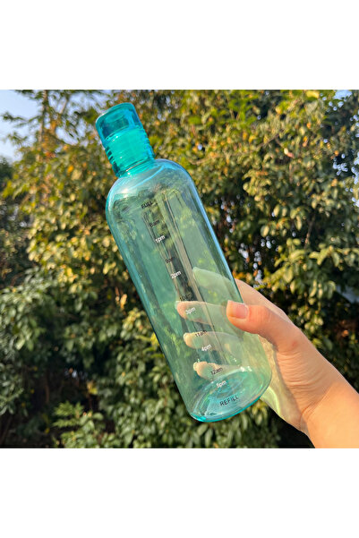 Choice Green 700ml Elegant Leakproof Water Bottle with Time Scale Stay Hydrat...