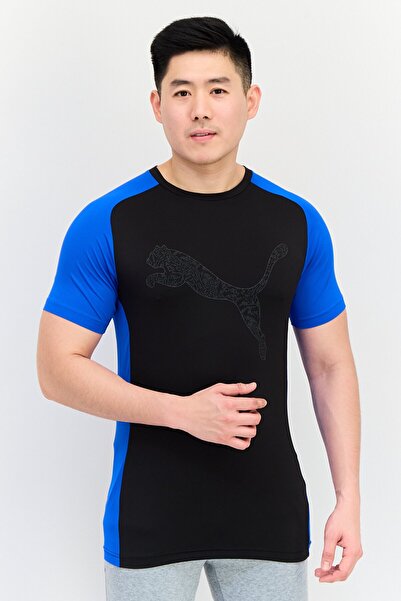 Puma Men Sportswear Fit Brand Logo Training T-Shirt, Multicolor