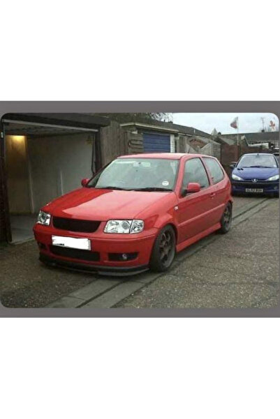 bestuning VW Volkswagen Polo 6N2 MK3 Uyumlu Universal 3 Parça Cupra Kupra Ön Ek Tampon Dili Lip Esnek Karlık