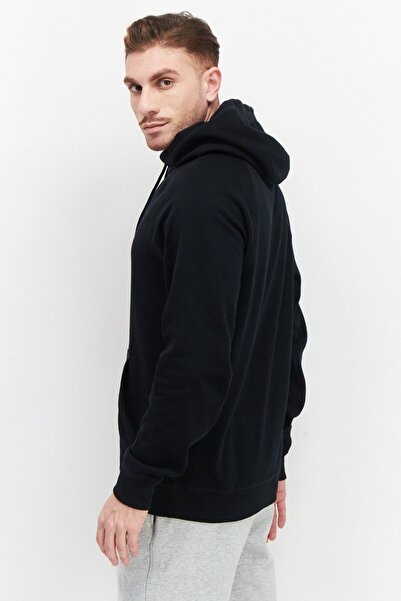 Vans Men Sportswear Fit Long Sleeve Brand Logo Outdoor Sweatshirt, Black