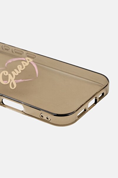 Guess iPhone 16 Pro Brand Logo Protective Case, Grey