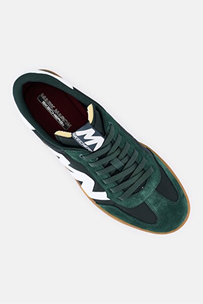 SKECHERS Men The Rally Lace Up Outdoor Shoes, Dark Green