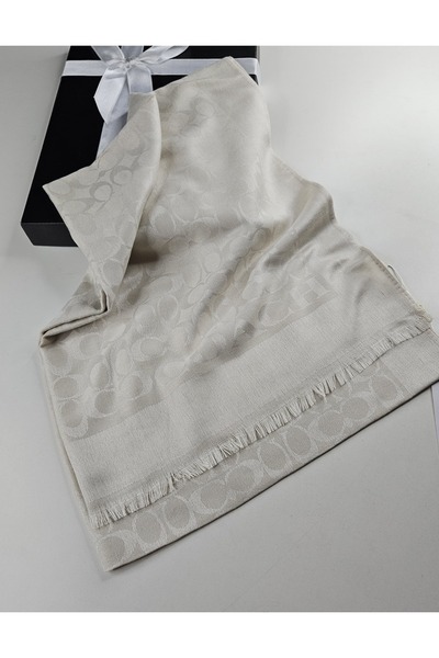 sem oyuncak Luxury Shawl C Pattern Cotton Cashmere Silk Shawl 4 Seasons Double-Sided 75 X 200 cm