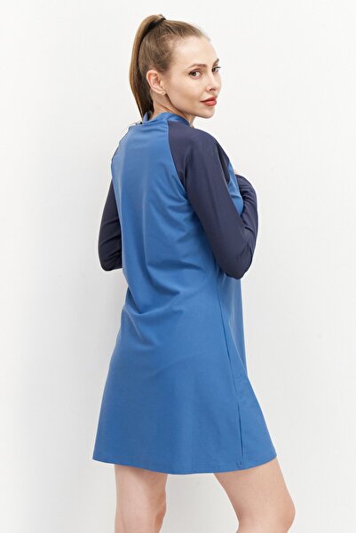 adidas Women Sportswear Fit Lightly Padded Training Dress, Blue