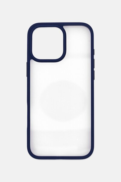 Levelo جراب حماية لجهاز iPhone 16 Pro Max، أزرق داكن