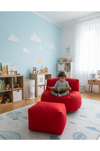 PATARA HOME Mila Kids Puff Koltuk & Oyun Koltuğu & Çocuk Koltuğu