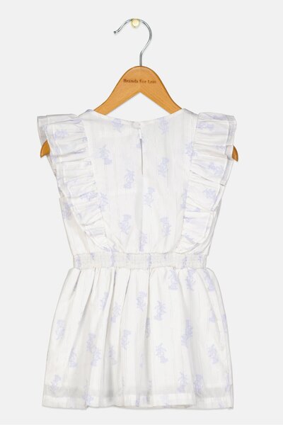 Gingersnaps Toddlers Girl Allover Print Dress, Multicolor